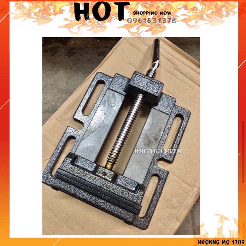 Ê tô bàn khoan 75mm/3'' asaki ak-6285 - độ mở tối đa 75mm