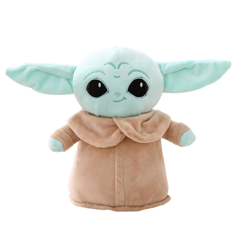 Baby Yoda Plush Toy Star Wars Cartoon Character Plush Doll For Fans Collection Home Decoration