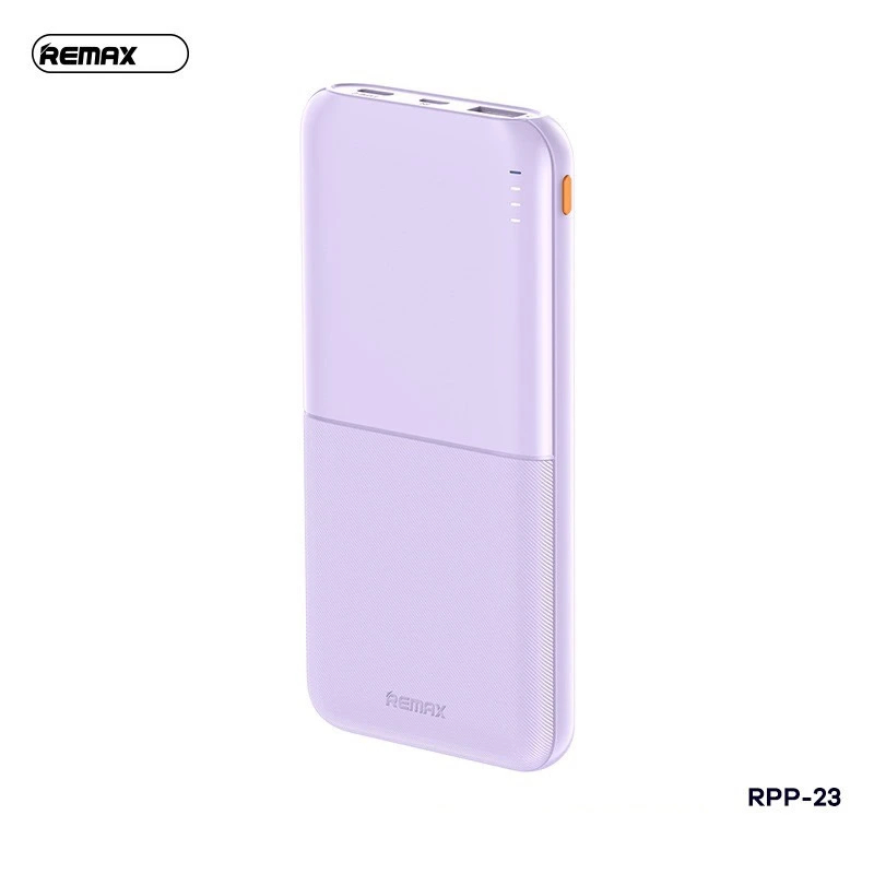 Remax RPP-23 10000mAh 2 Outputs Slim Power Bank Nipis Size 2.4A ...