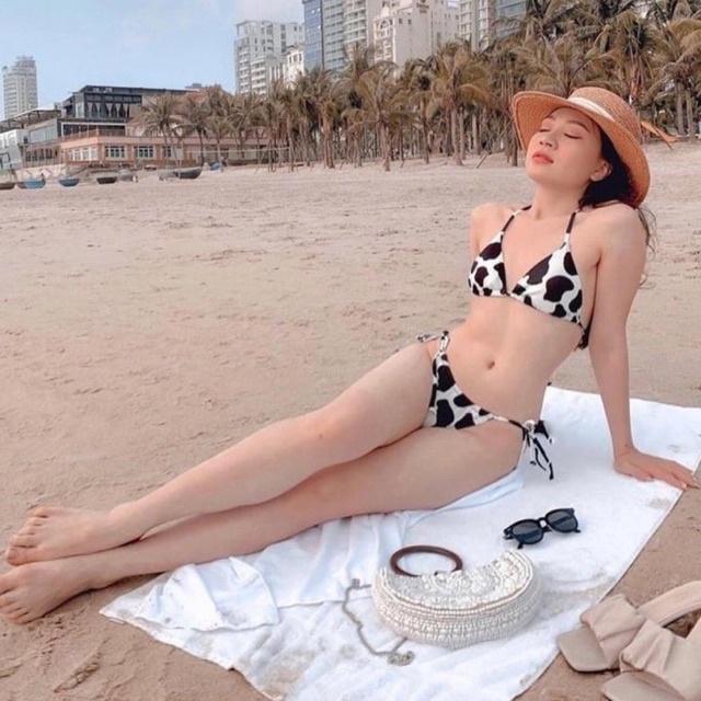 Bikini basic, Đồ bơi 2 mảnh siêu sang chất lượng vải đẹp nhập khẩu