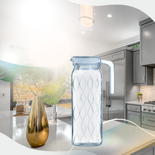 Bình Thuỷ Tinh LUMINARC DONA EMBOSSMENT WAVE 1L - LUDOQ0433
