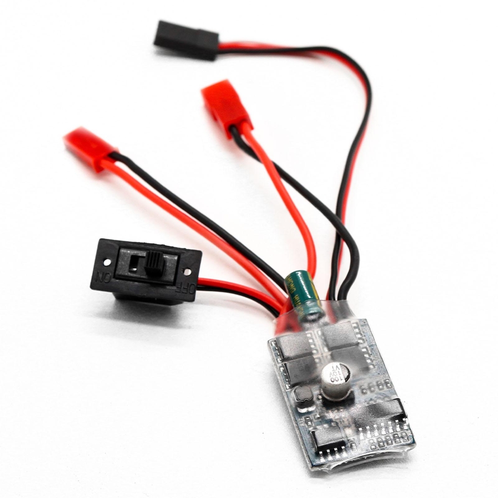 Esc speed controller esc brushed motor brushed rc car 35a esc forward reverse for 1/16 1/18 1/24 car boat tank