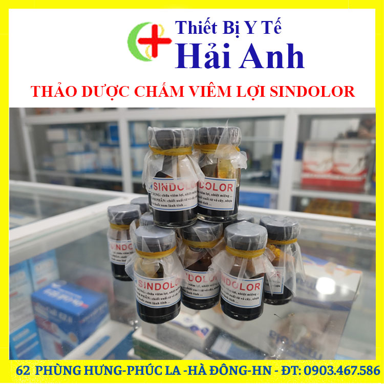 THẢO DƯỢC CHẤM VIÊM LỢI SINDOLOR
