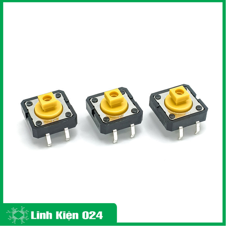 Combo 10 nút nhấn 4 chân 12x12x7.3mm