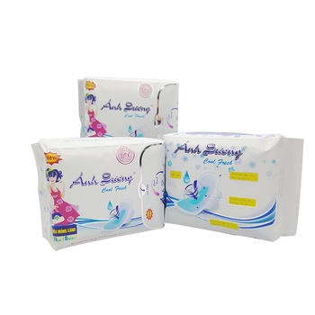 Combo 10 gói băng vệ sinh ánh dương , việt nhật , việt thái có cánh, không cánh 7 miếng/1 gói dài 24cm
