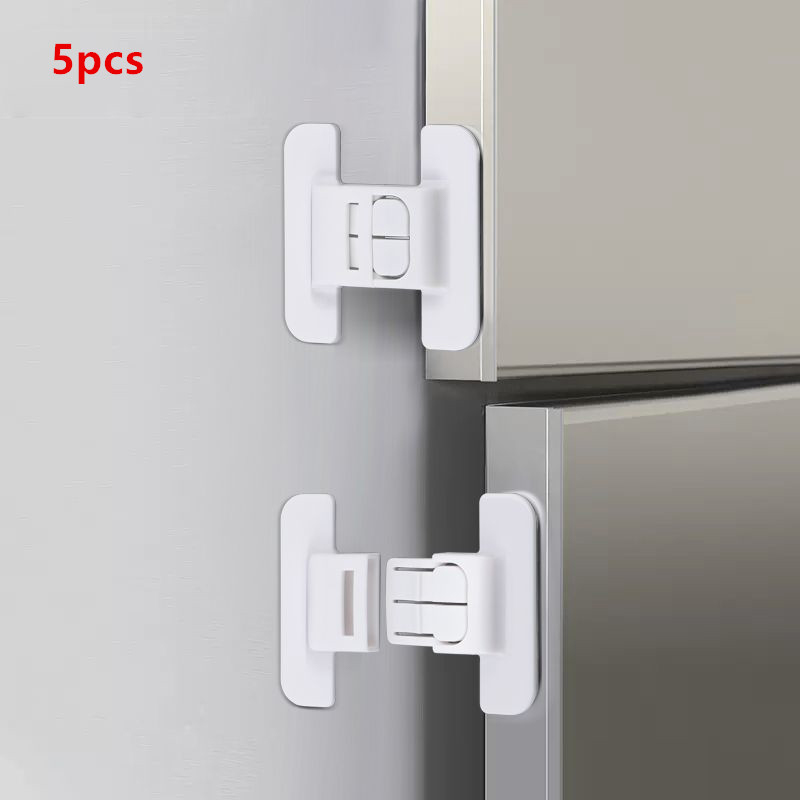 5pcs Baby Safety Locks Anti-opening Cabinet Open Cabinet Safety Lock ...