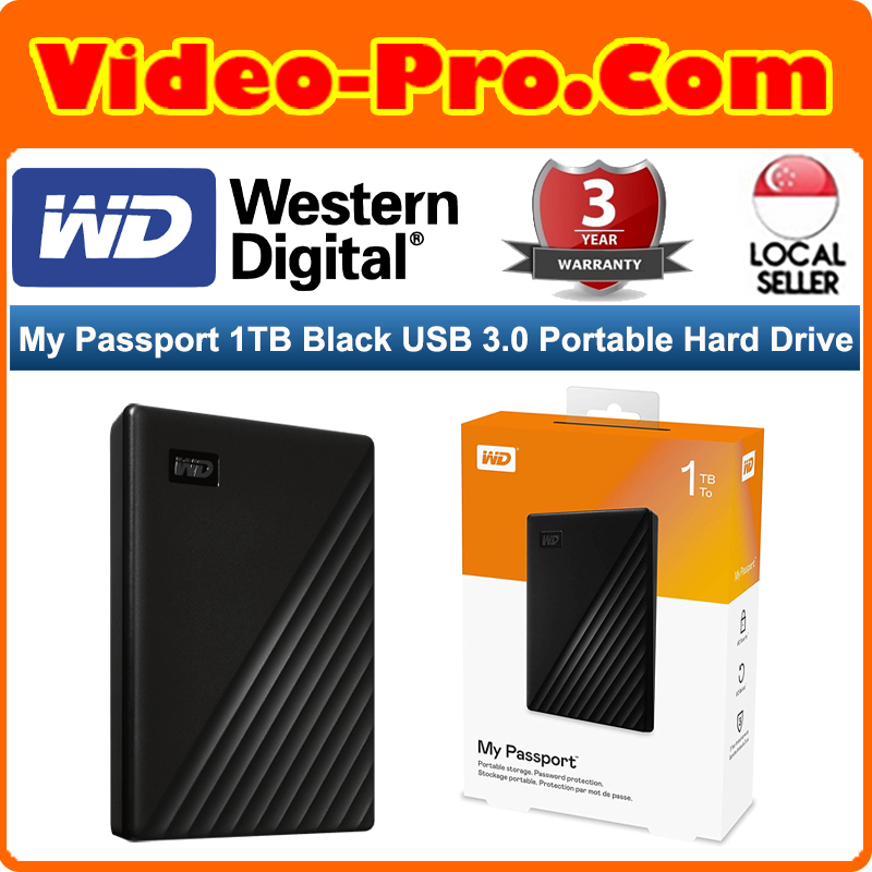 western digital my passport 1tb wdbyvg0010bbk