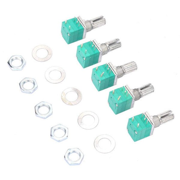 Biến Trở đơn công tắc RV097NS 5 Chân ||