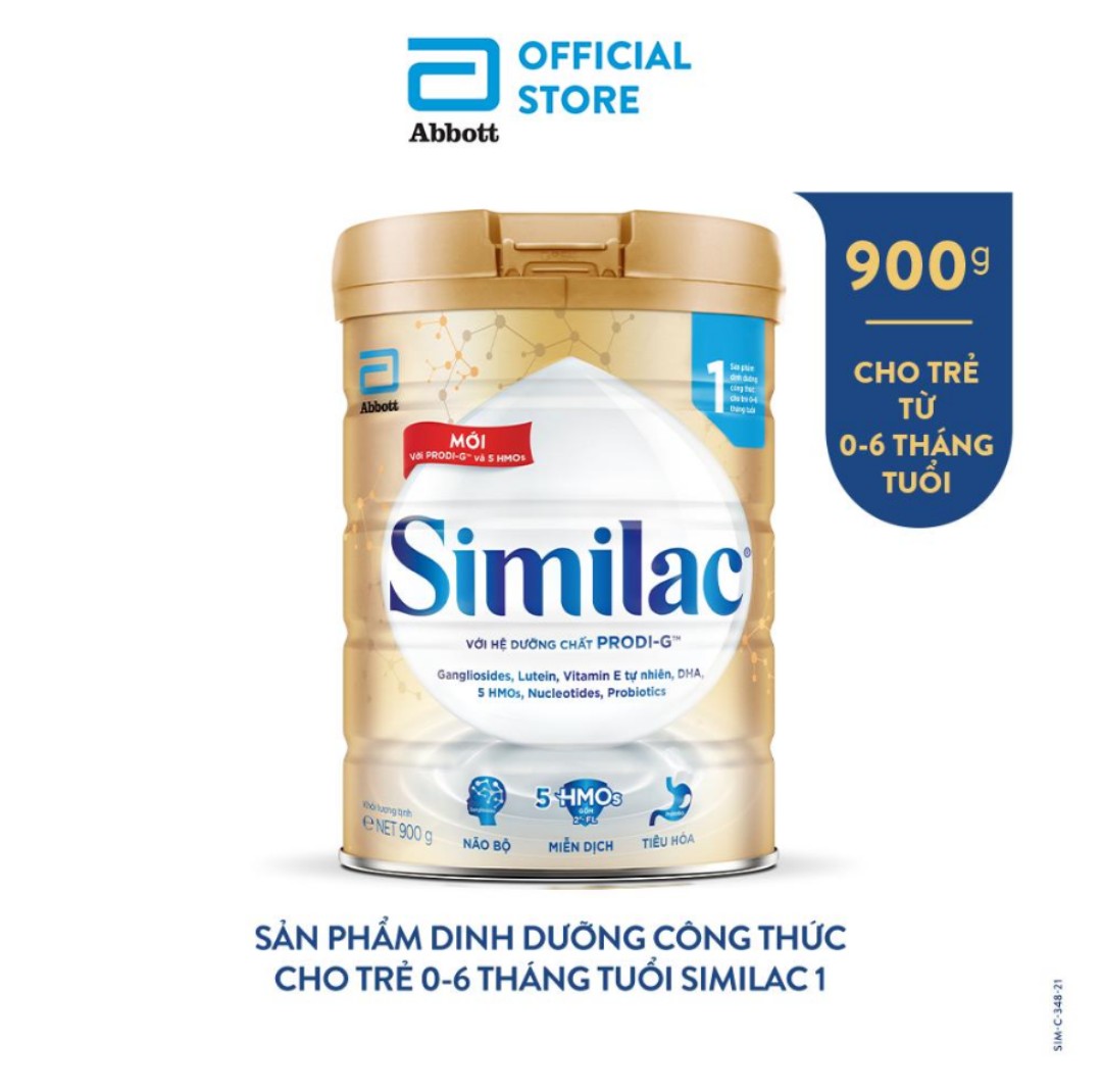 [Thanh lý ] Sữa bột Similac 1 900g/lon (DATE 28/06/2023)