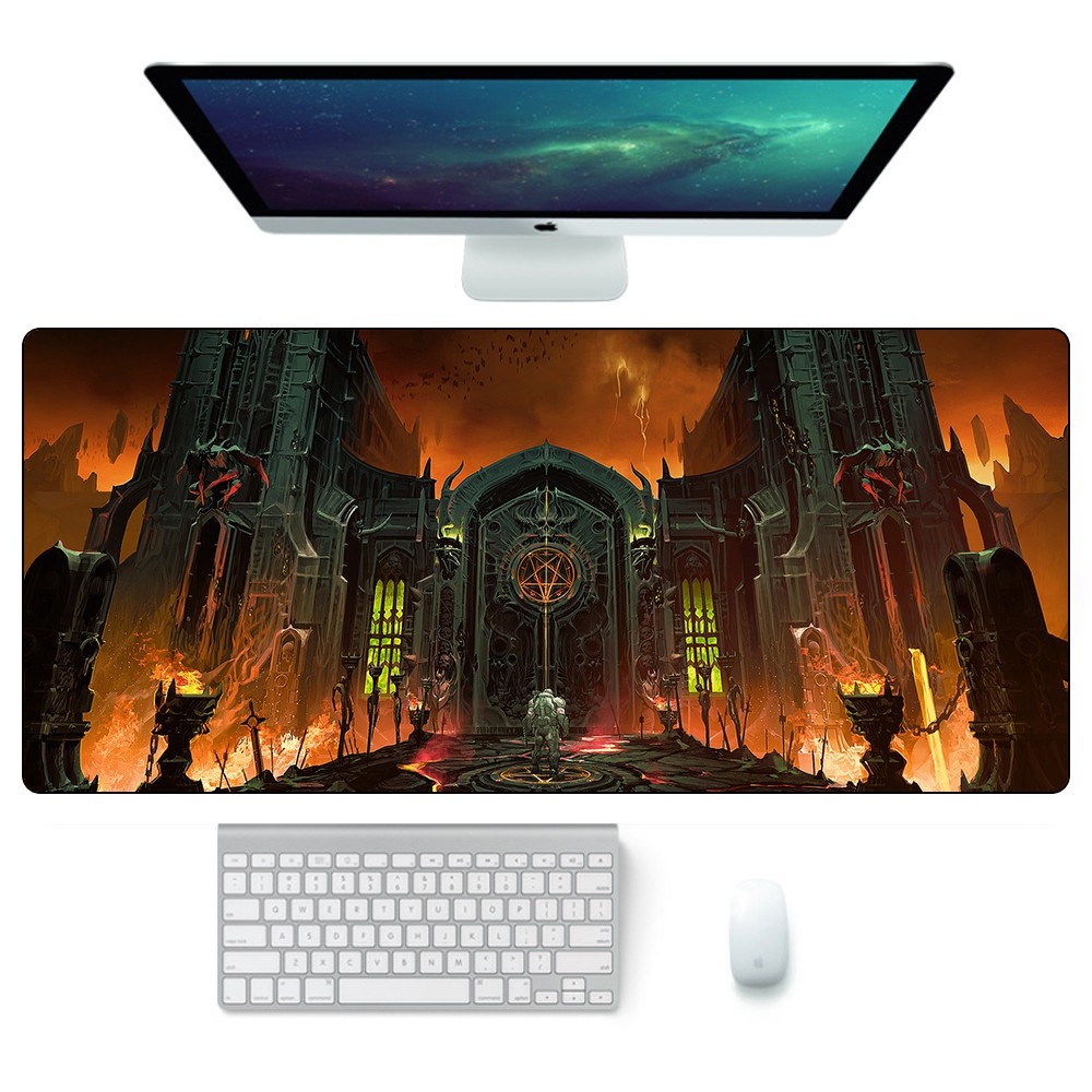 Eternal DOOM Mouse Pad Plus Size Mouse Pad Gaming Mouse Pad
