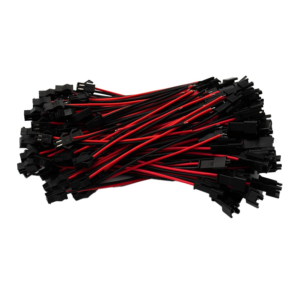 Comforhome PVC Connector Plug Terminal 120pcs Wire 2Pin 60pairs Copper Electrical