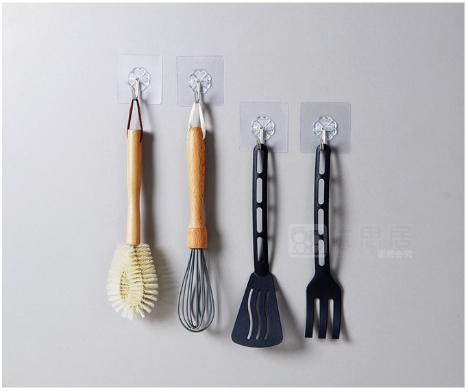 10 Chiếc Chiếc Móc Dán Tường Chịu Lực, Siêu Dính