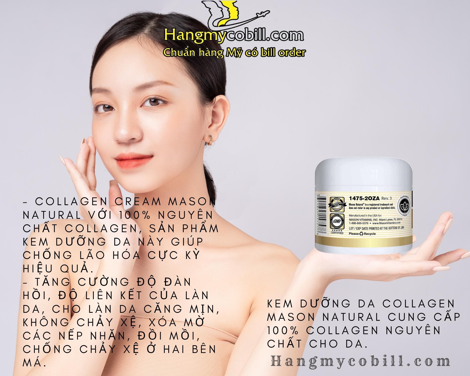 (có bill nhập)KEM COLLAGEN MASON - 57G