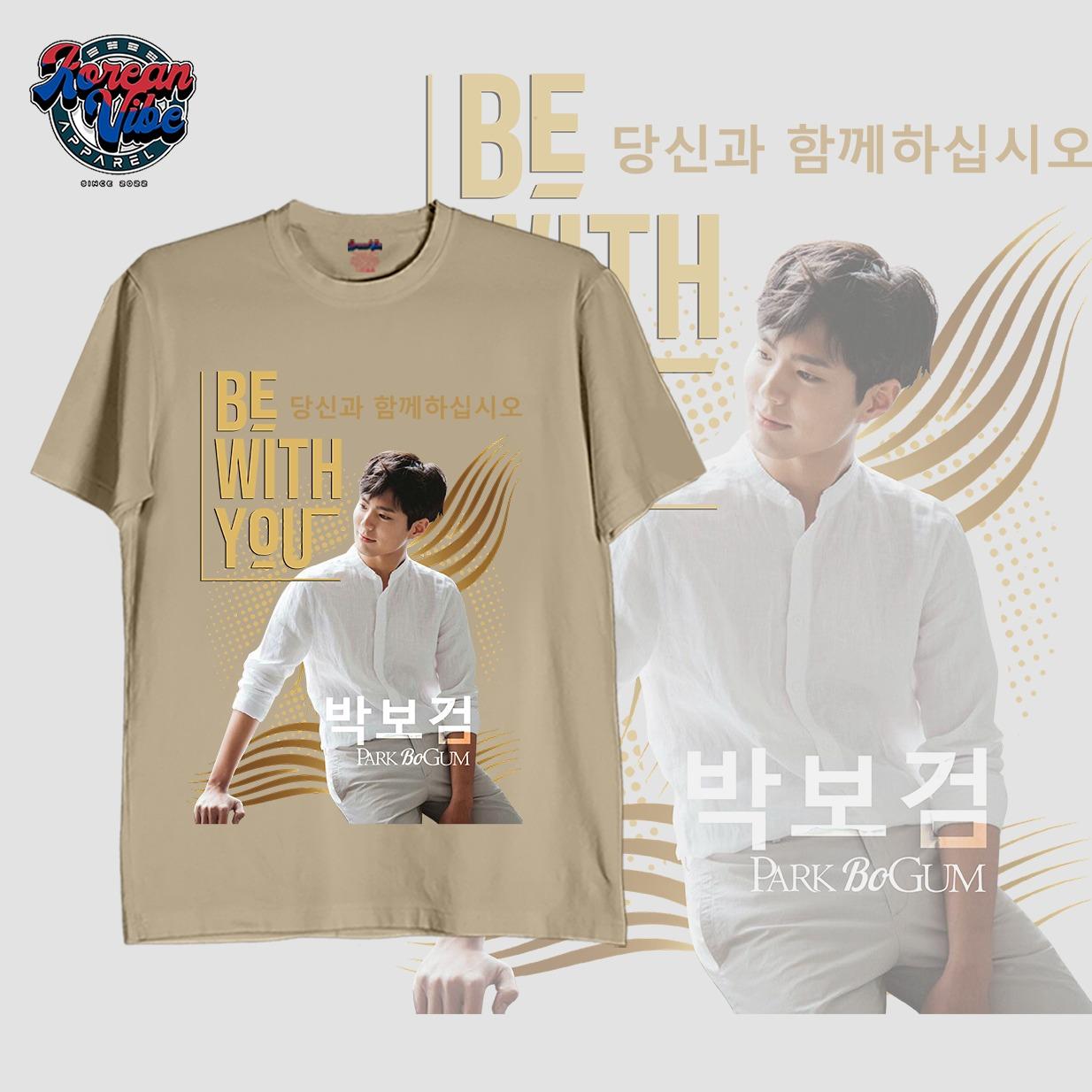 PARK BO GUM Be with you パクボゴム ファンミTシャツ PARK BO GUM [BE WITH YOU] OFFICIAL MERCH SALES OPEN