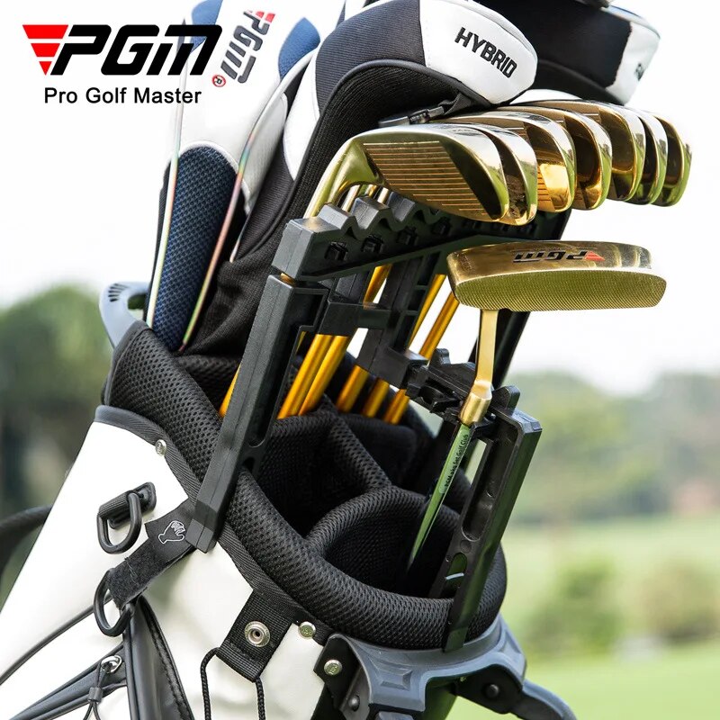 Vật cố Câu Lạc Bộ Golf PGM Chứa 9 giá để bàn là giảm va chạm đầu cực có thể điều chỉnh độ rộng hỗ trợ luyện tập zj018