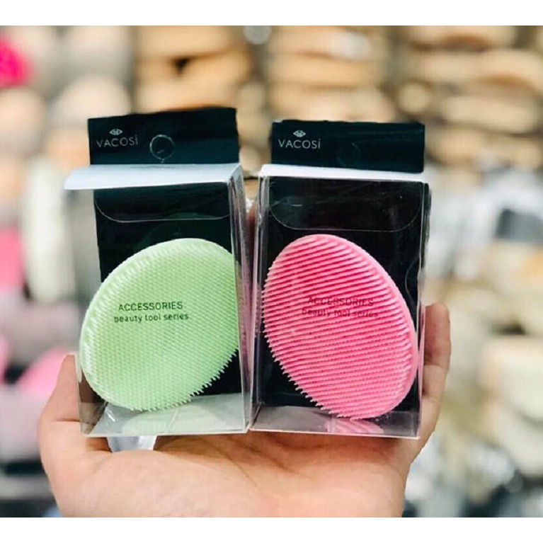 Miếng Rửa Mặt Silicone Vacosi Cleansing Pad - DC04
