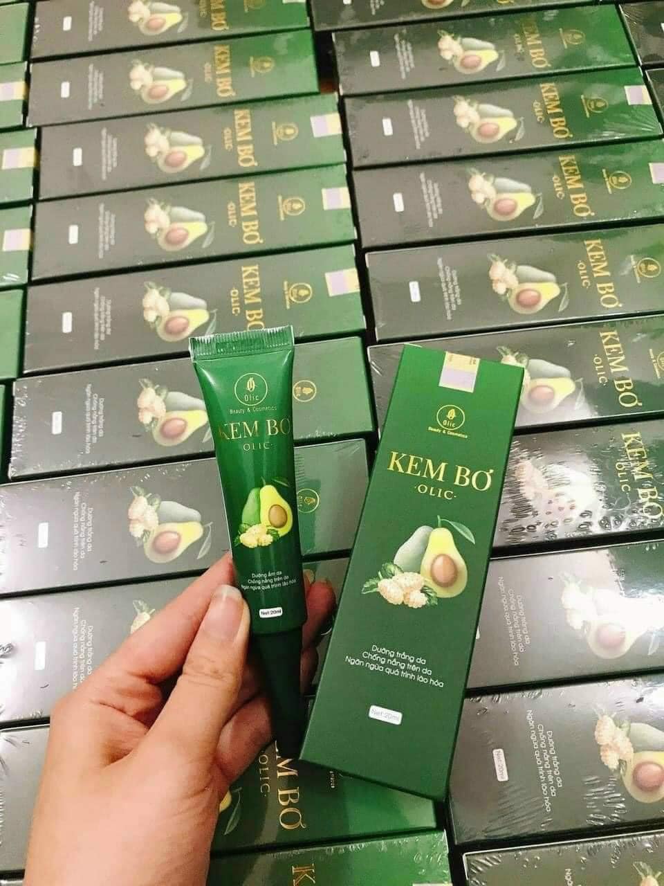 KEM BƠ CẤY TRẮNG NANO OLIC