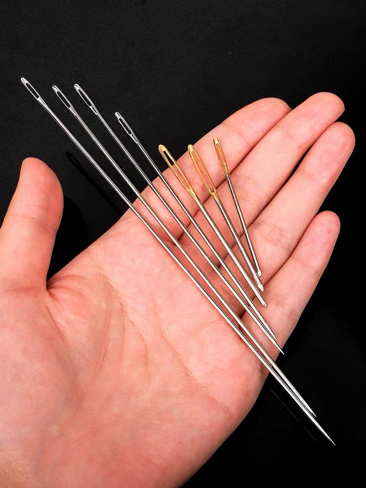 Vỉ kim khâu len chỉ nhiều size tiện dụng