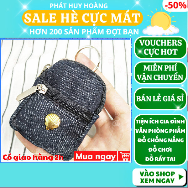 Móc khóa hình ba lô nhỏ gọn đựng tiền ✓ Nhỏ gọn ✓ Độc Đáo ✓Balô  ✓móc khóa xe dễ thương ✓ móc chìa khóa xe, túi sách, balo đều hợp ✓móc khóa cặp đi học✓ Phát Huy Hoàng