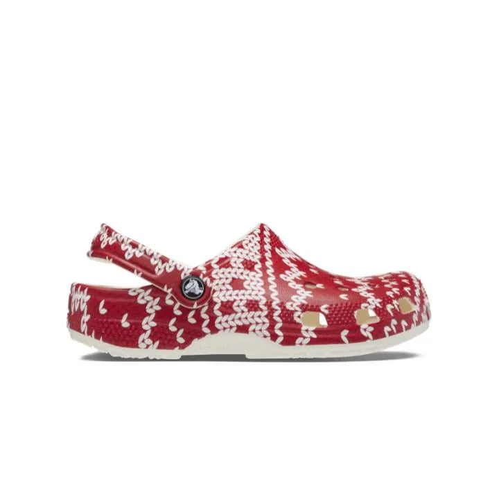 Giày Clog Unisex Crocs Classic Holiday Sweater - Multi