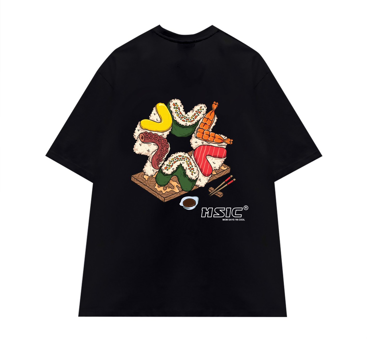 Áo thun MSIC Sushi (4 màu)