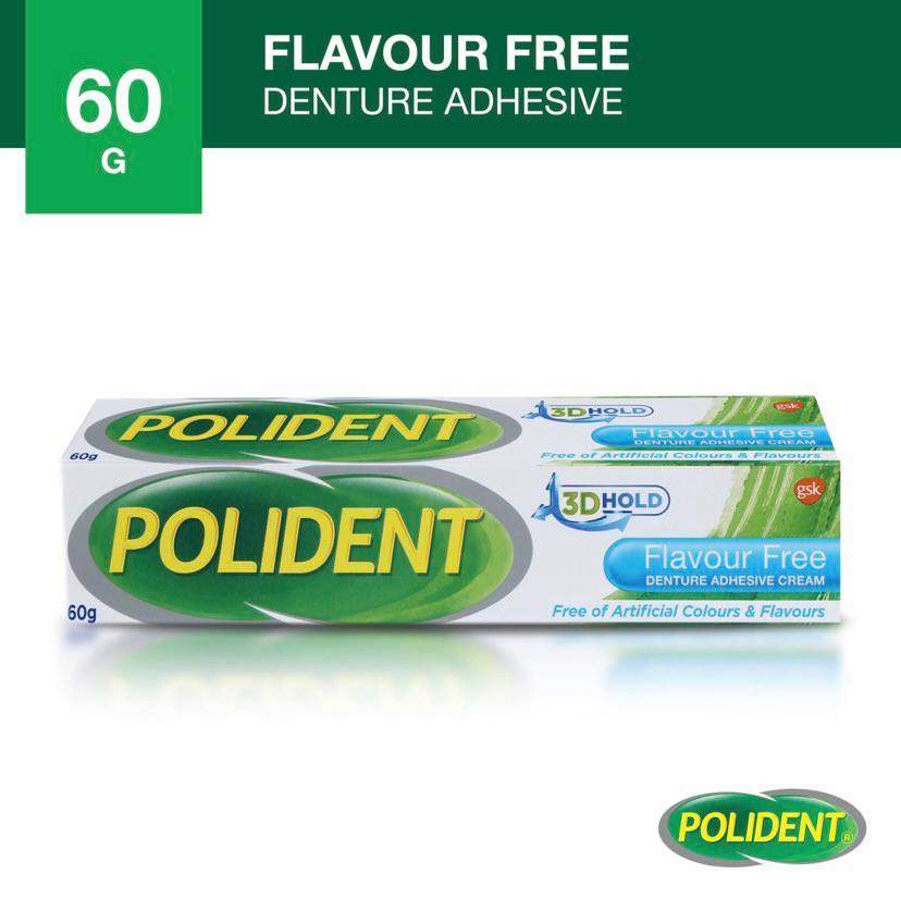 Polident Denture Adhesive 60g Flavour Free Lazada PH