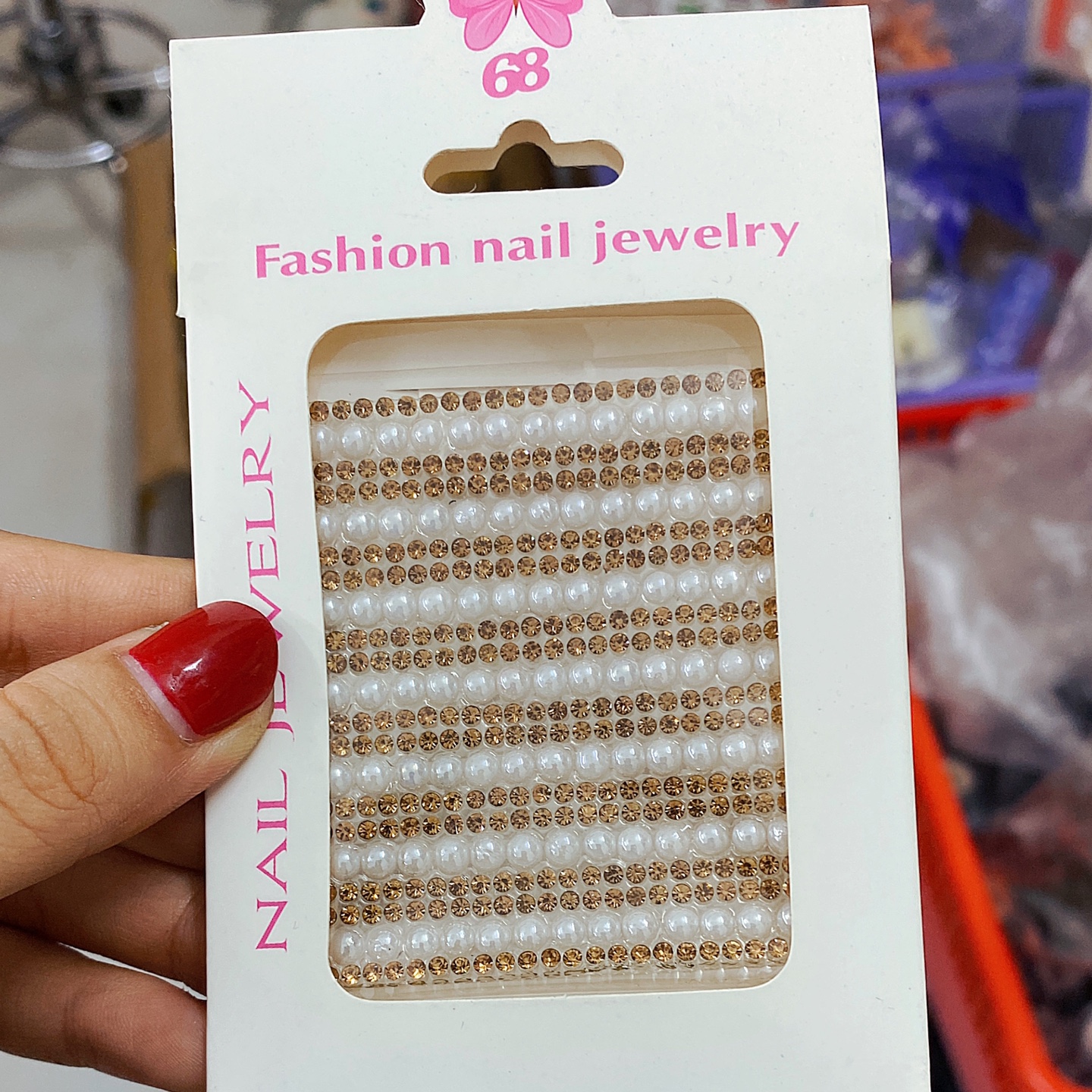 Đá dây phụ kiện trang trí móng siêu xinh - Nail 937