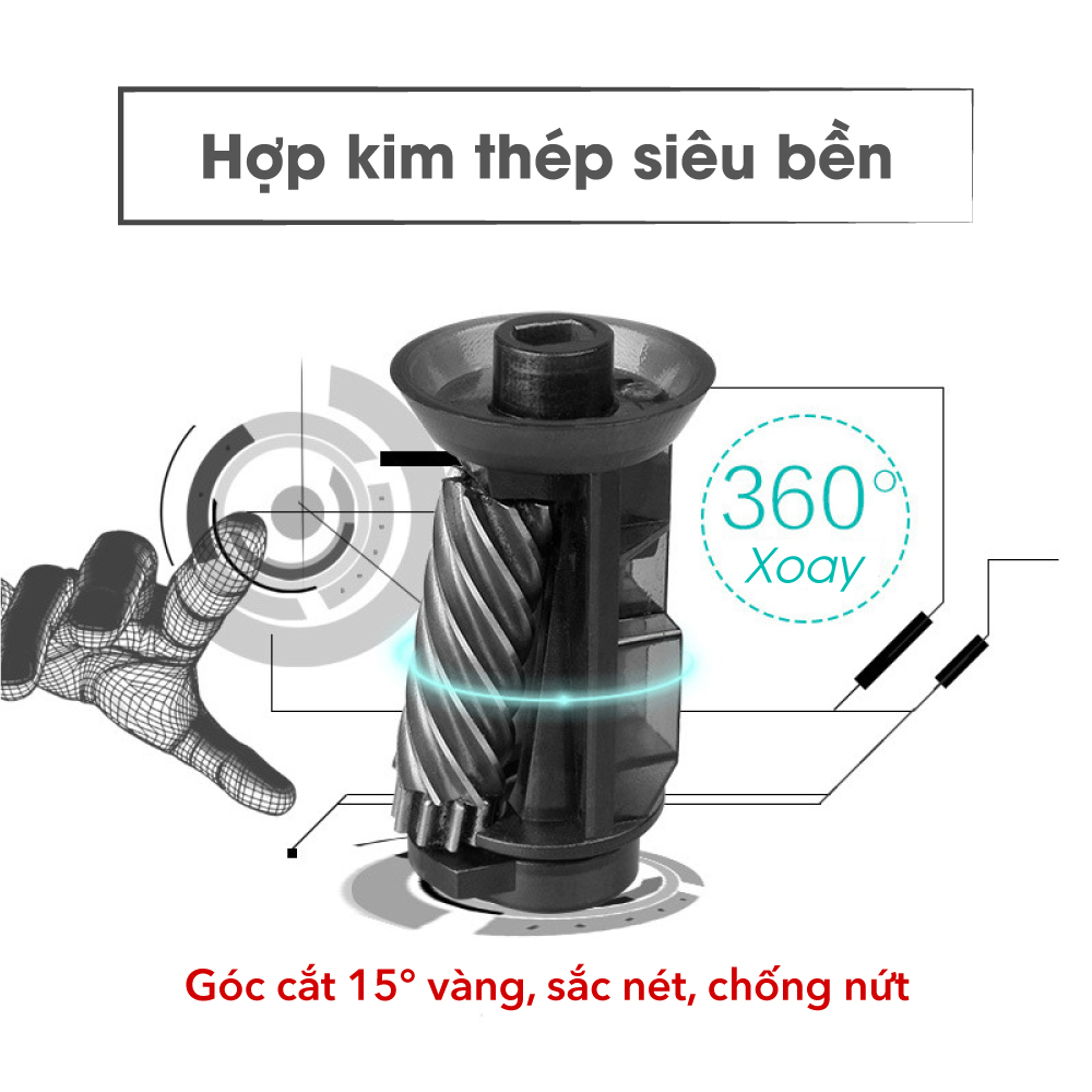 Máy Gọt Bút Chì Cao Cấp Tenwin [ Lưỡi tiện siêu bền ]