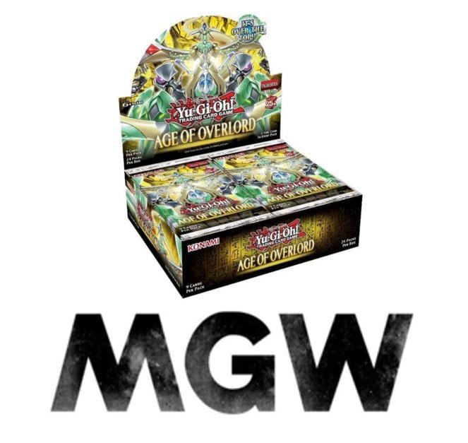 yugioh age of overlord booster box Yu-Gi-Oh! Age of Overlord Booster Pack main image 1