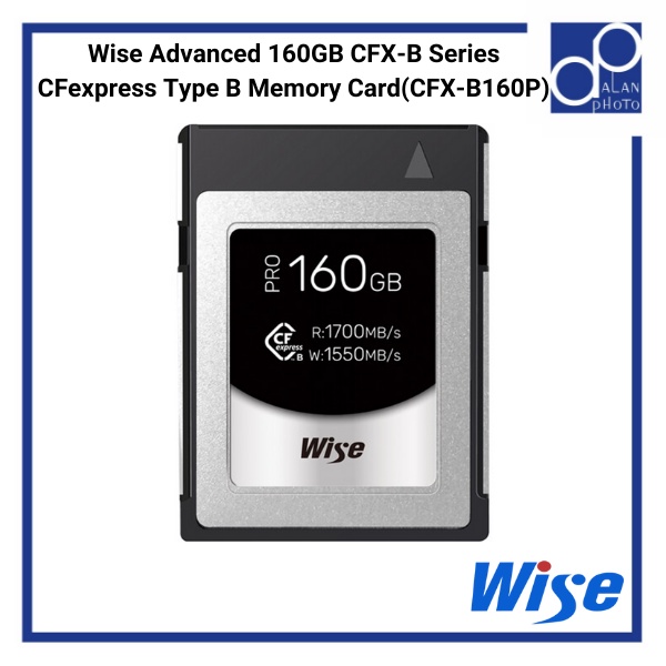 Wise CFexpress Type B PRO Memory Cards (Wise Advanced CFX-B Series ...