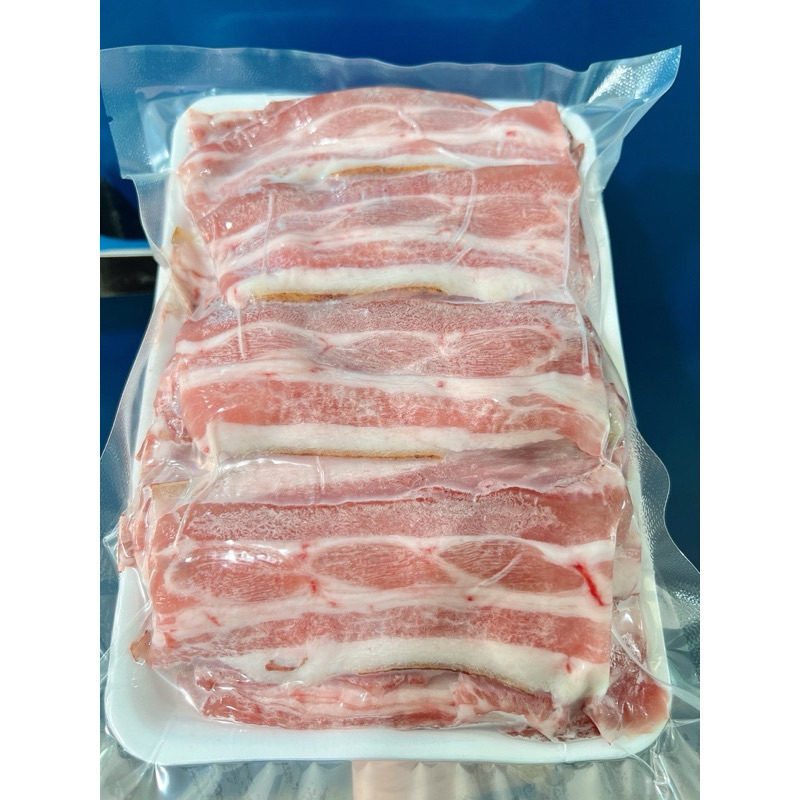 Ba Rọi Heo Thái Lát khay 350g (giao tphcm)