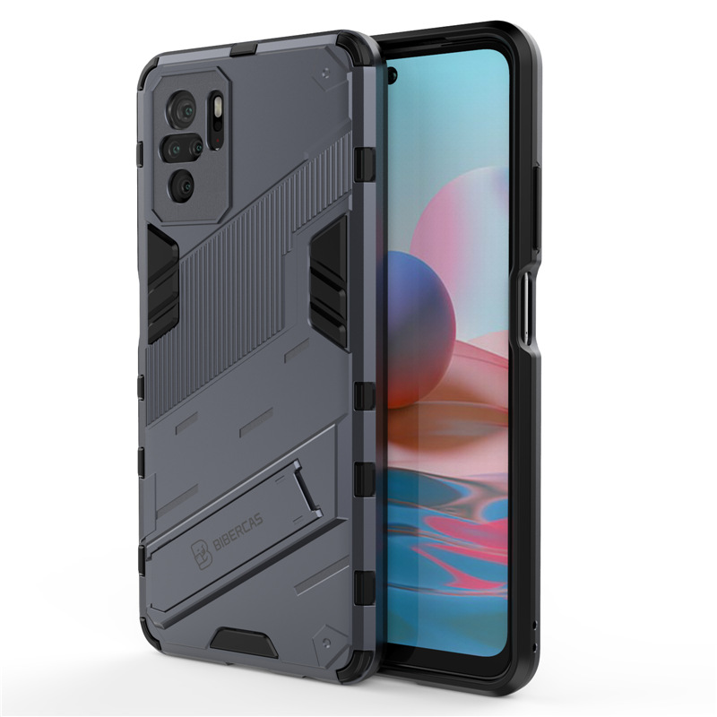 Xiaomi Redmi Note 10/Note 10S Shockproof Phone Cover, Ultra-Thin Slim Fit Hard Protective Cases. 