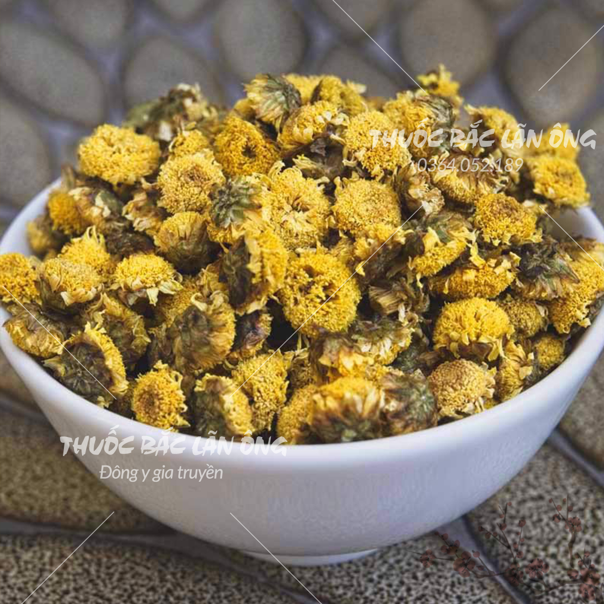 Dried Chrysanthemum Flowers 1kg (Yellow Chrysanthemum Tea with Small Buds Purifies the Body)