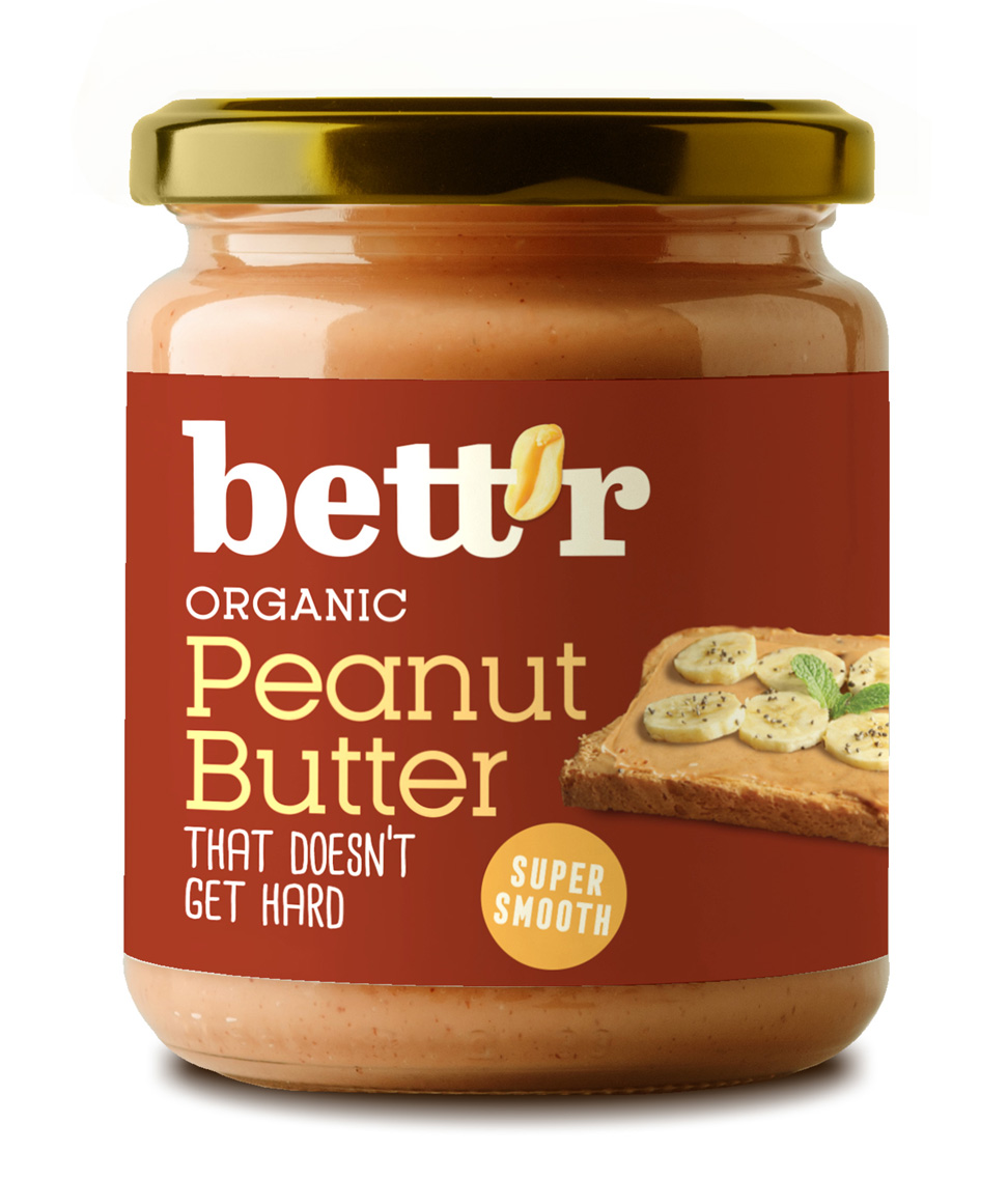 Better organic peanut Butter 250g
