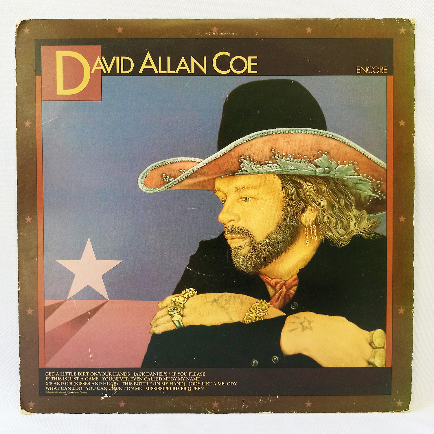 David Allan Coe - Encore - Vinyl Record Plaka LP Album Country | Lazada PH