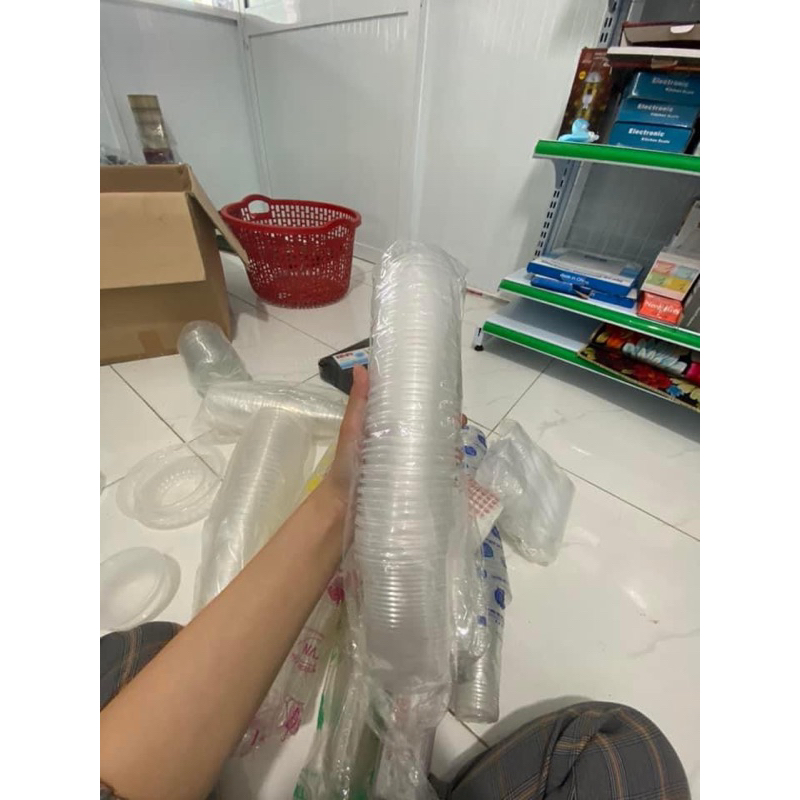 50 ly 140ml rau câu, cóc sử dụng một lần 140ml có nắp , và không nắp