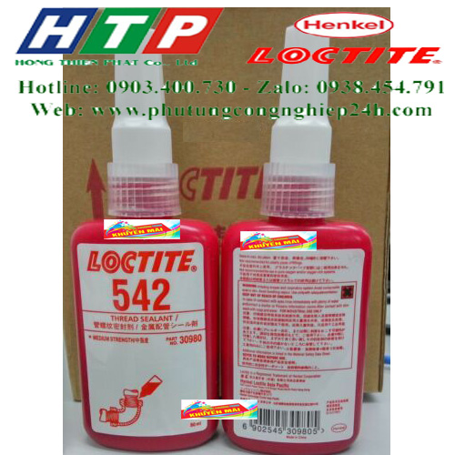 Keo dán Henkel loctite 542 - 50ml