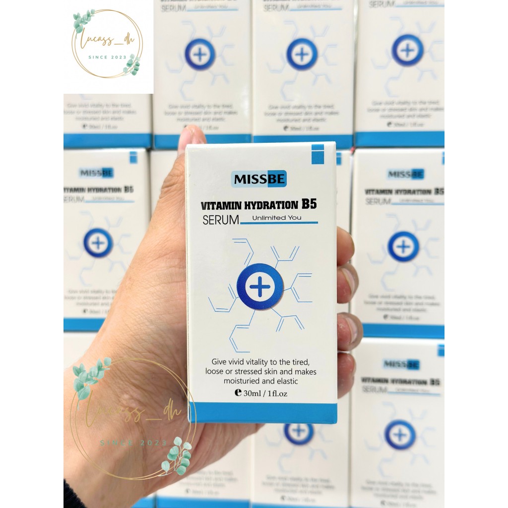 Serum Missbe Phục Hồi và Chống Lão Hoá Da Vitamin Hydration B5 30ML& 100ML