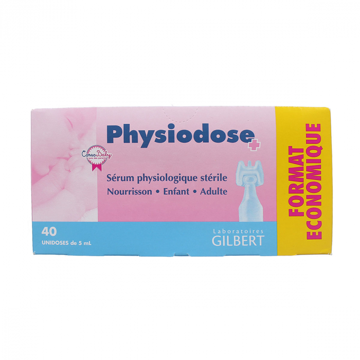 Nước muối Physiodose 40 ống