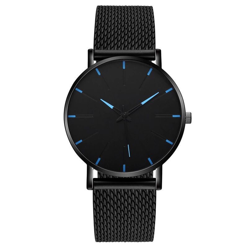 Men's%20and%20Women's%20Business%20Fashion%20Analog%20Quartz%20Watch%20with%20Color%20Dial%20and%20Mesh%20Strap%20-%20Thin%20Design%20-%20Image%203