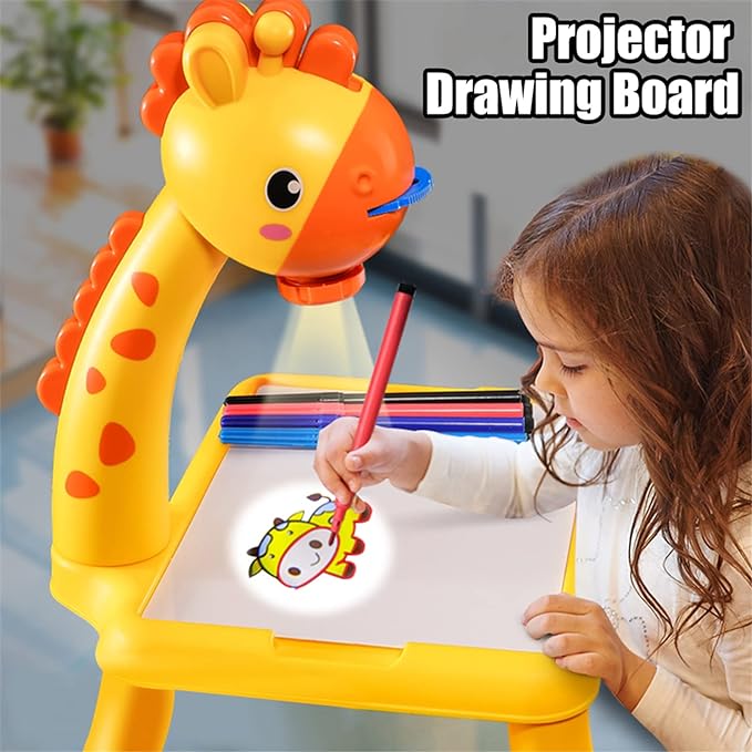 Kids Drawing Projector,Sketcher Projector For Kids Sketch Projector  Kit,Trace And Draw Projector Toy,Drawing Projector Table,Child Smart  Projector