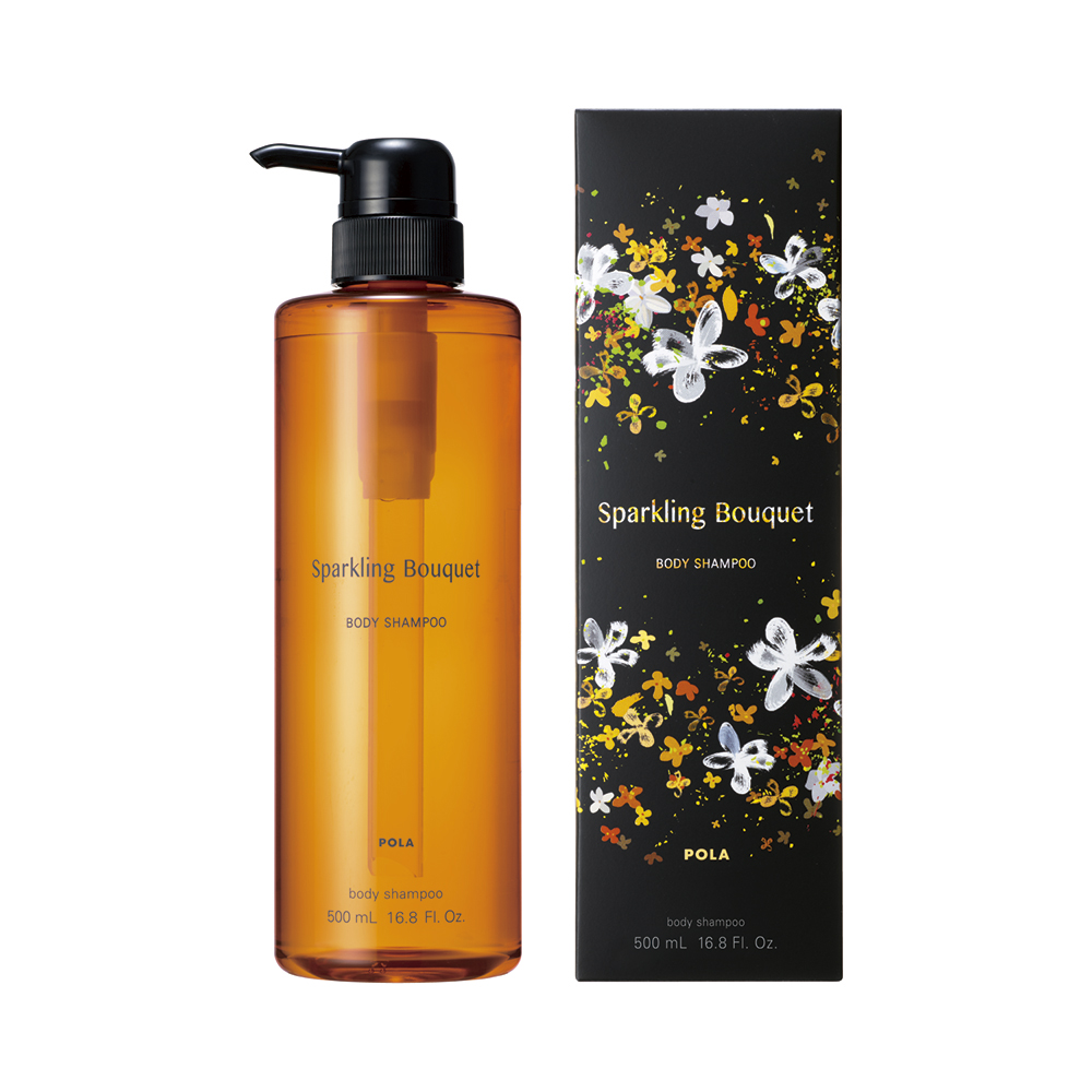 Pola Sparkling Bouquet Body Shampoo 500mL Body Wash Ship directly from