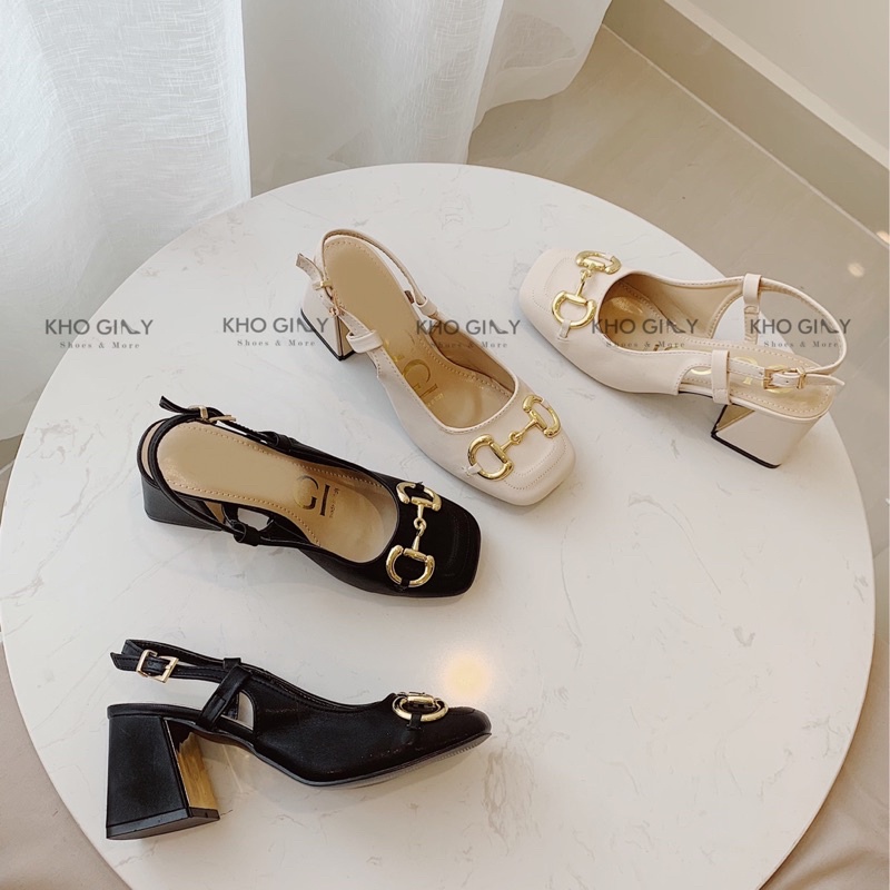 ( Siêu Rẻ) Bốt da mềm khóa sau gót vuông