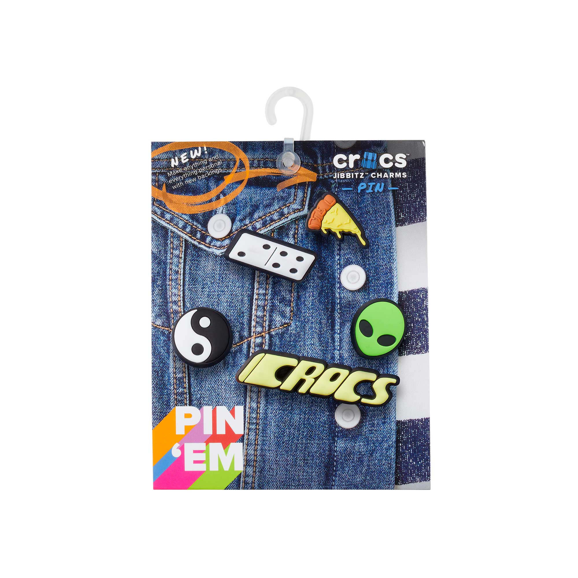 Phụ Kiện Jibbitz™ Charms Crocs Dude Pin Backer