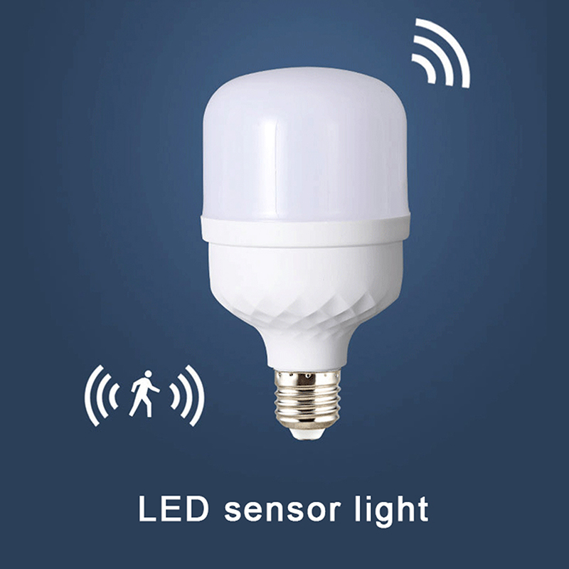 Auto ON/OFF Induction Bulb Sensor Automatic Motion Sensor LED Lamp Bulb Smart Voice-activated Bulb 220V Energy Saving Light. 