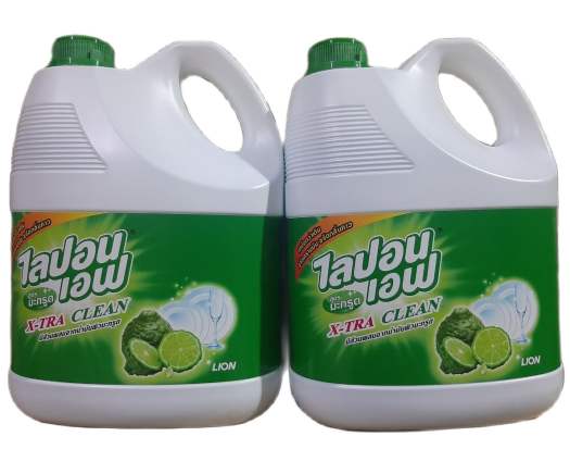 Nước rửa chén Lion hương Chanh Can 3600ml (Thái Lan)