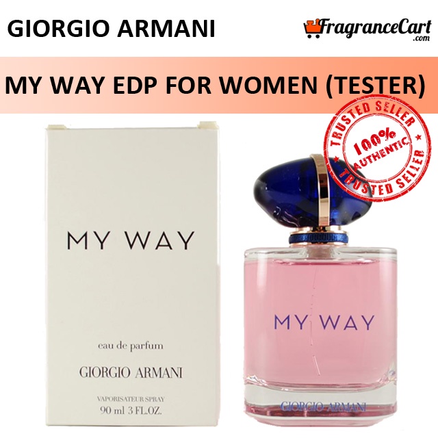 Giorgio Armani My Way EDP for Women (90ml Tester) Eau de Parfum Pink [Brand  New 100% Authentic Perfume/Fragrance] | Lazada Singapore