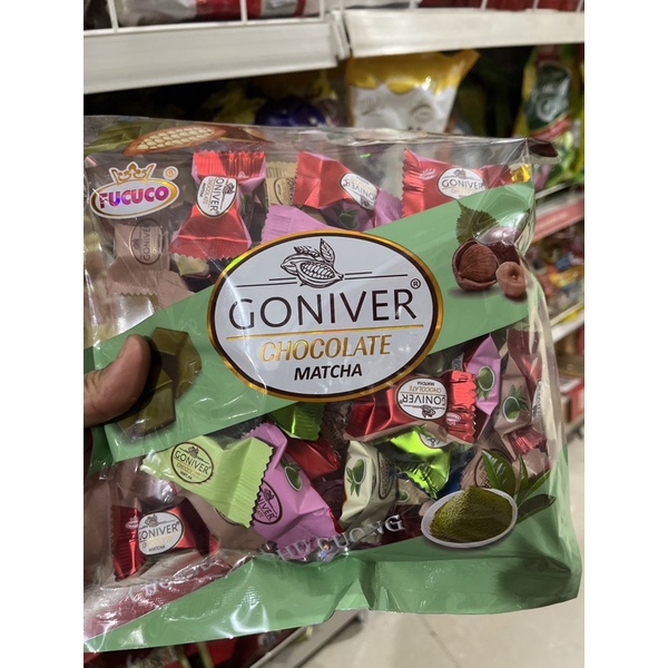 Kẹo Chocolate Matcha GONIVER Phú Cường 350gr