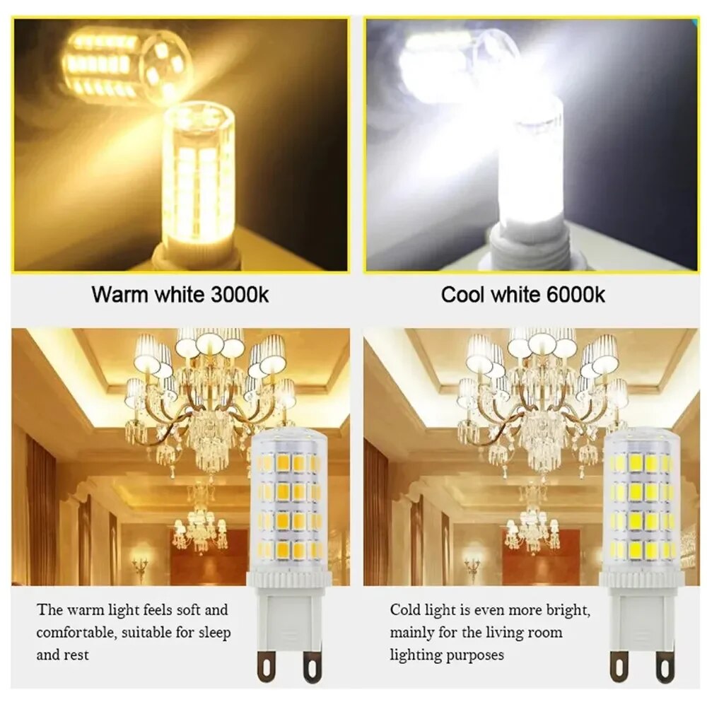 LED Bulb E14 G4 G9 Corn Light Bulb 220V 5W Spotlight Energy-saving Small Light Bulb