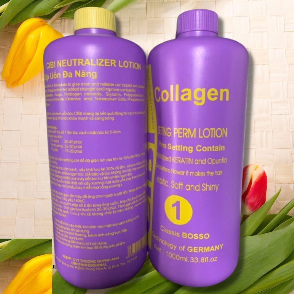 Thuốc uốn setting đa năng CIBI collagen 1000ml